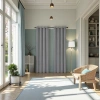 Finished solid-color curtains, cross-border Amazon curtains, blackout curtains, foreign trade curtain fabric, Nordic soft gauze curtains, blackout fabric, cross-border curtains, finished bath curtains, simple style Application Scenario